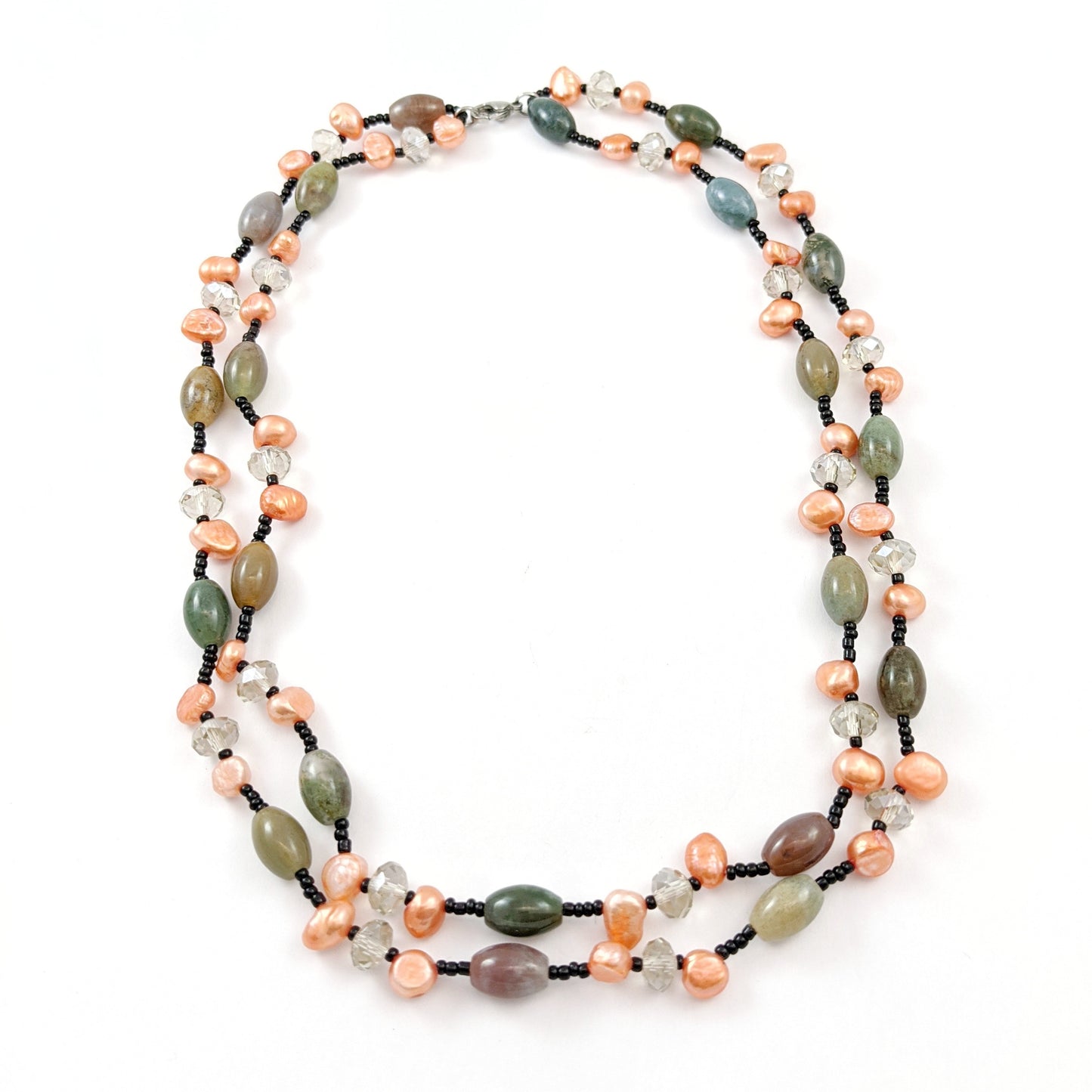 Collar Piedras dos posiciones