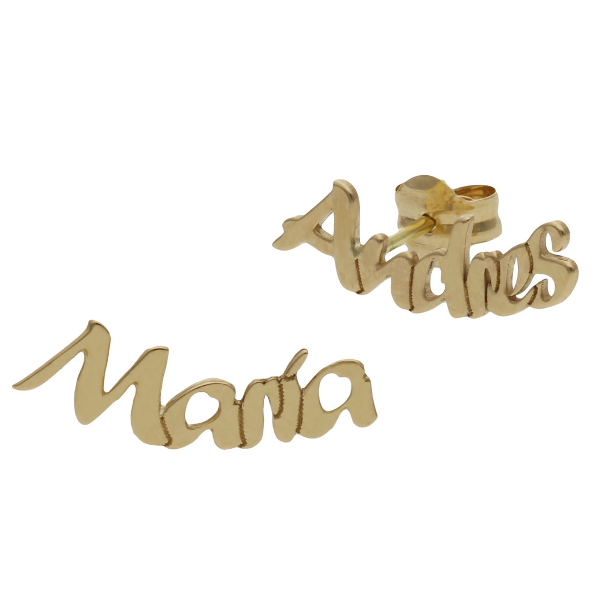 Pendientes Personalizados Oro