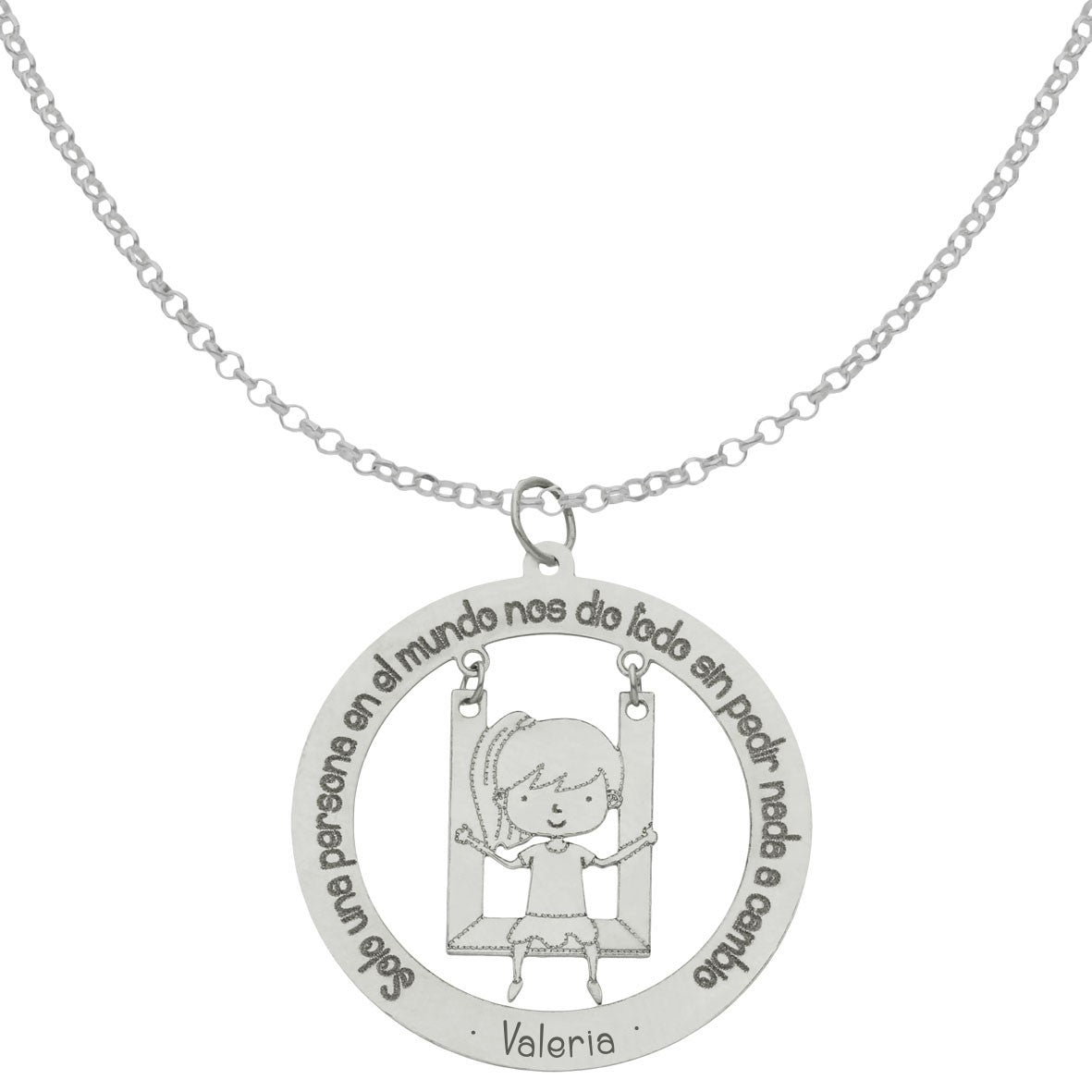 Gargantilla Plata Personalizada