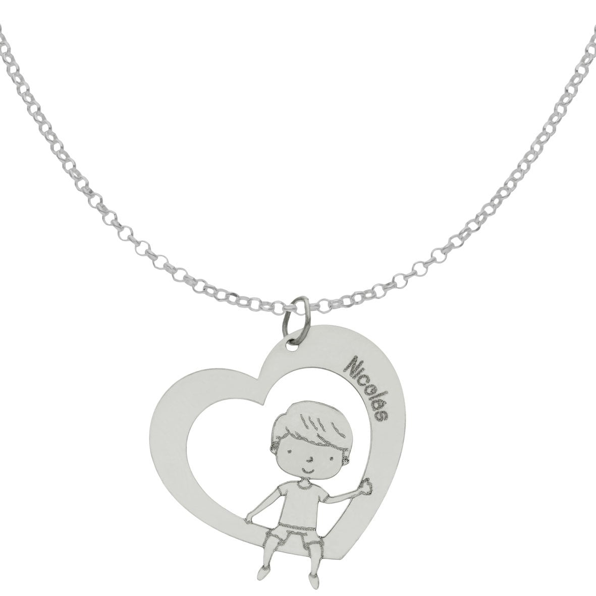 Gargantilla Plata Personalizada