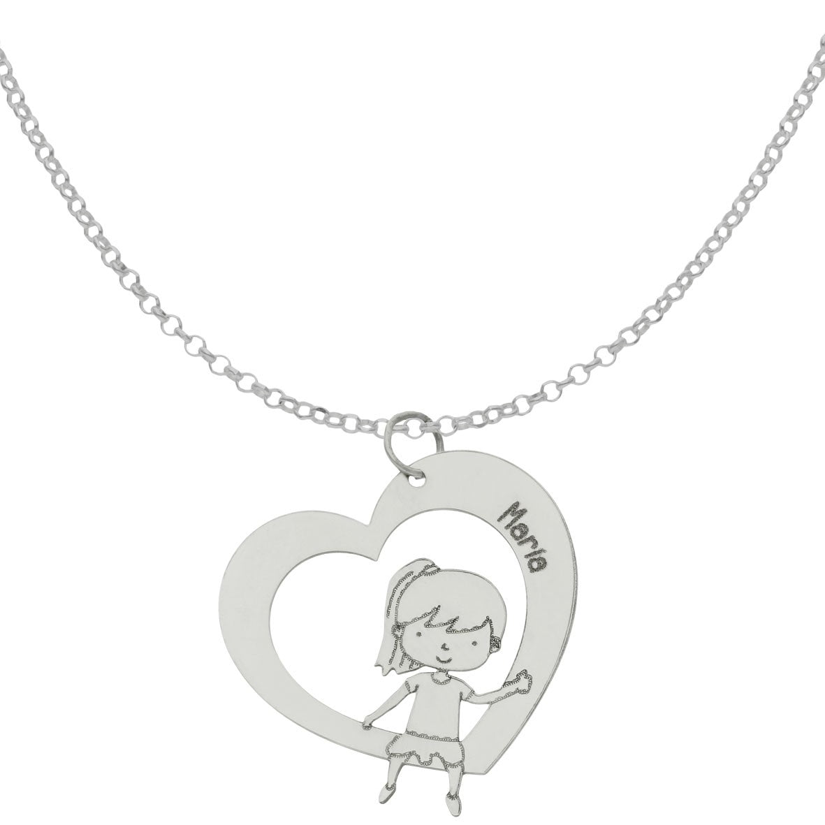 Gargantilla Plata Personalizada