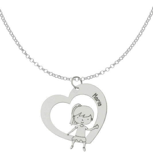 Gargantilla Plata Personalizada