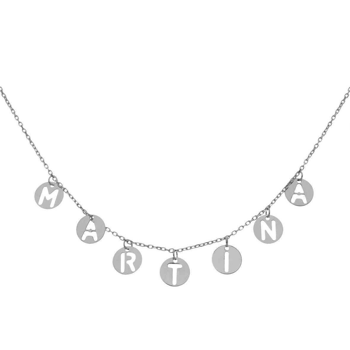 Gargantilla Plata Personalizada