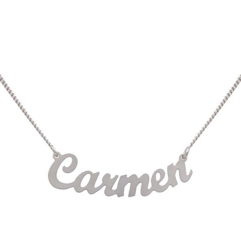 Gargantilla Plata Personalizada