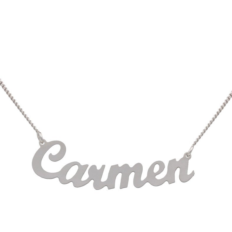 Gargantilla Plata Personalizada