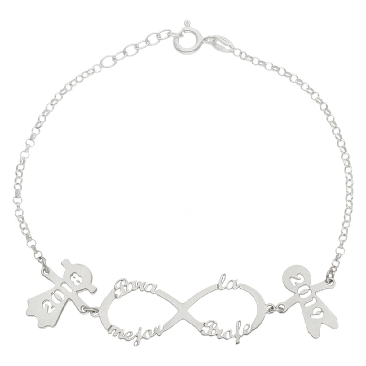 Pulsera Plata Personalizada