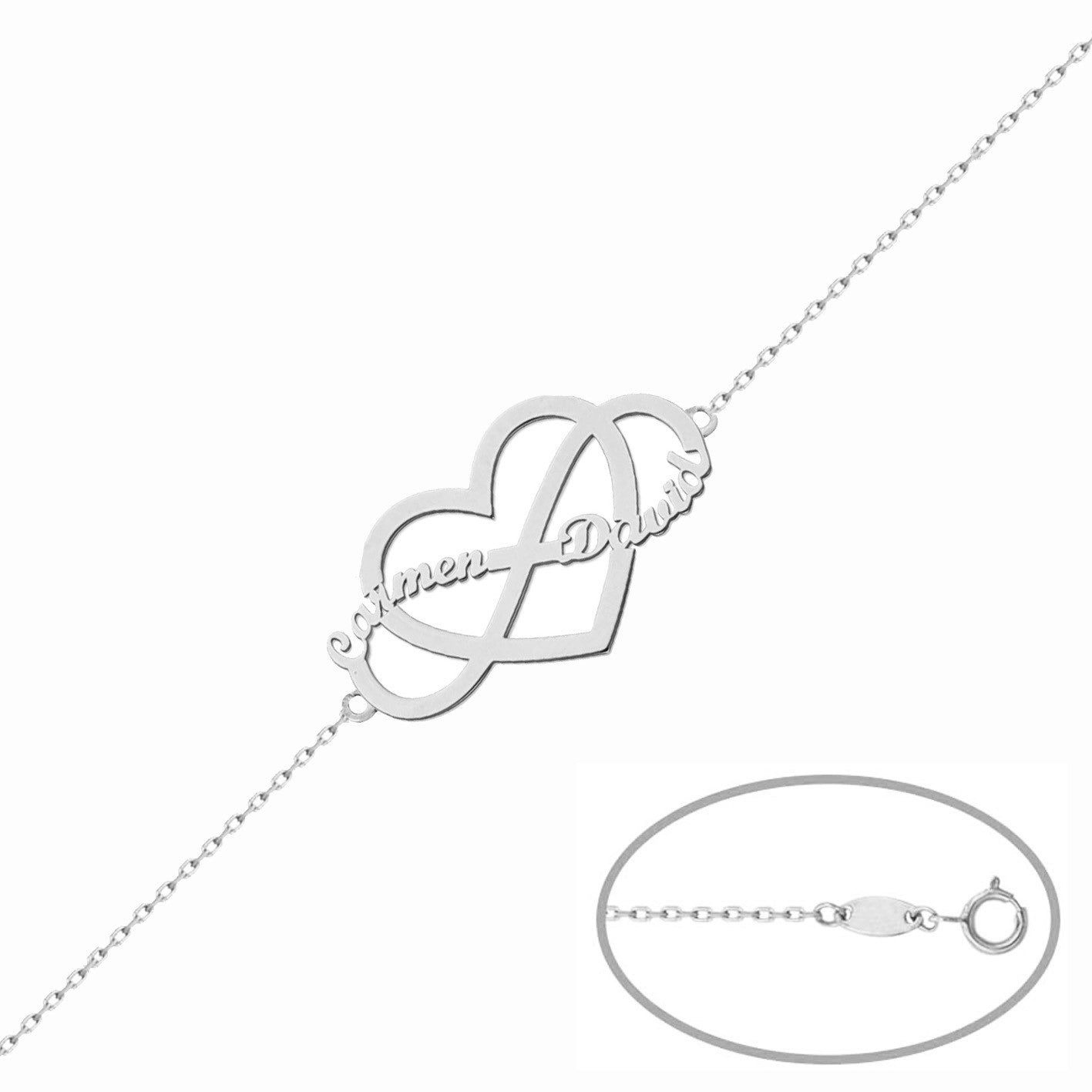 Pulsera Plata Personalizada