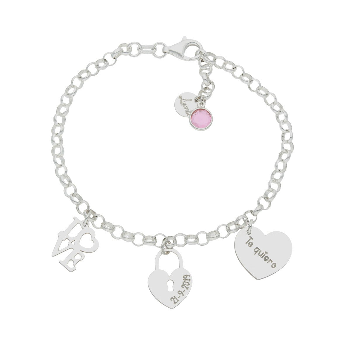 Pulsera Plata Personalizada