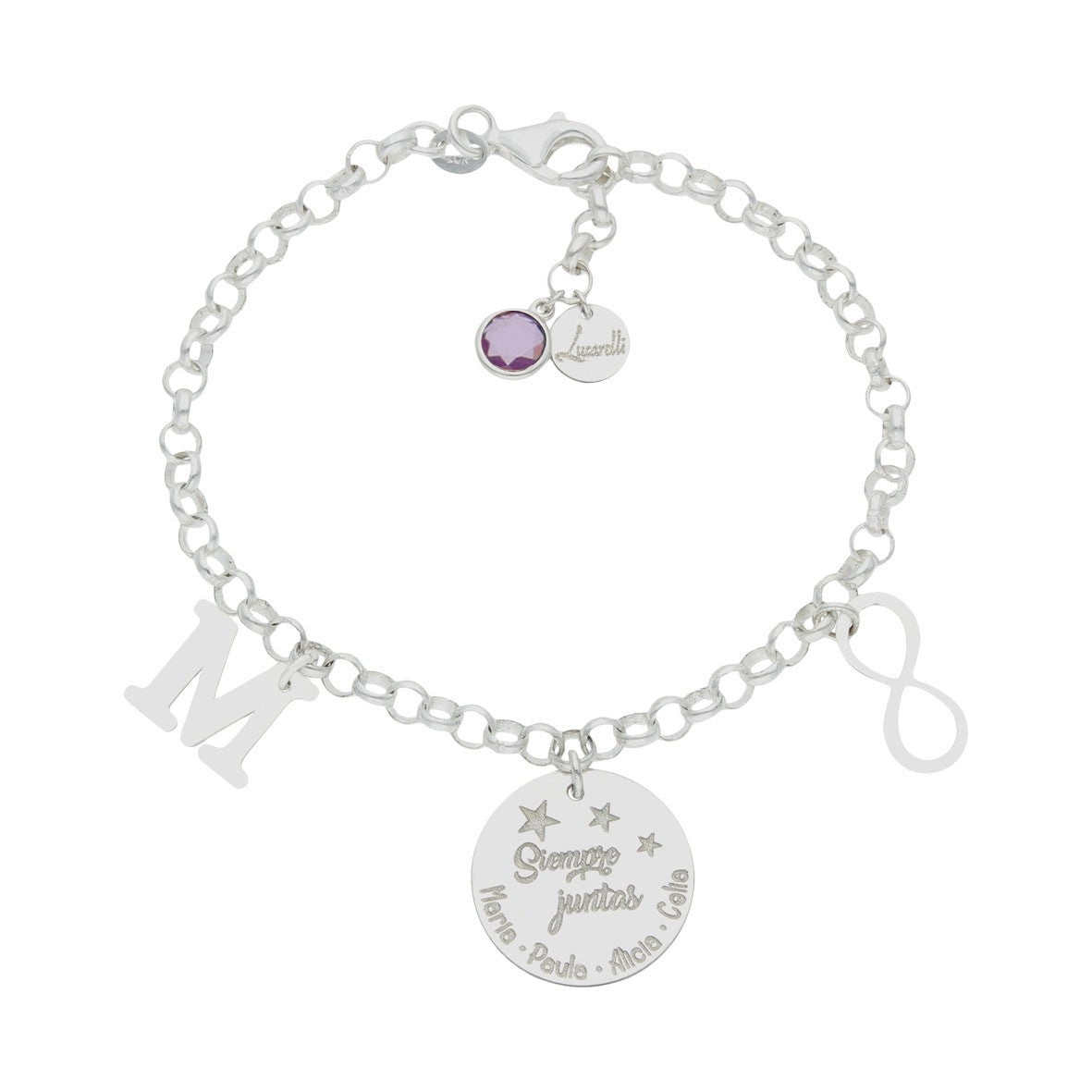 Pulsera Plata Personalizada
