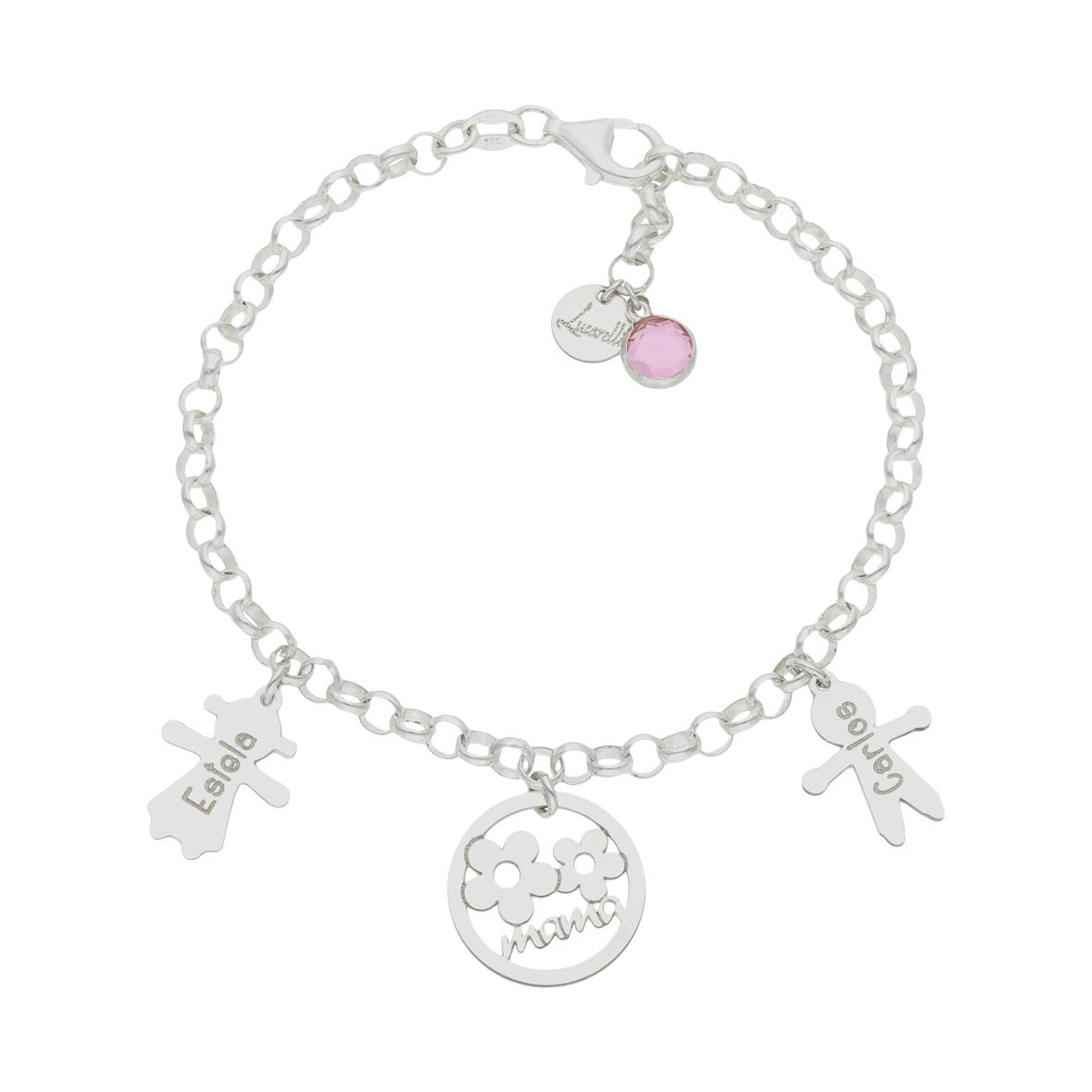 Pulsera Plata Personalizada