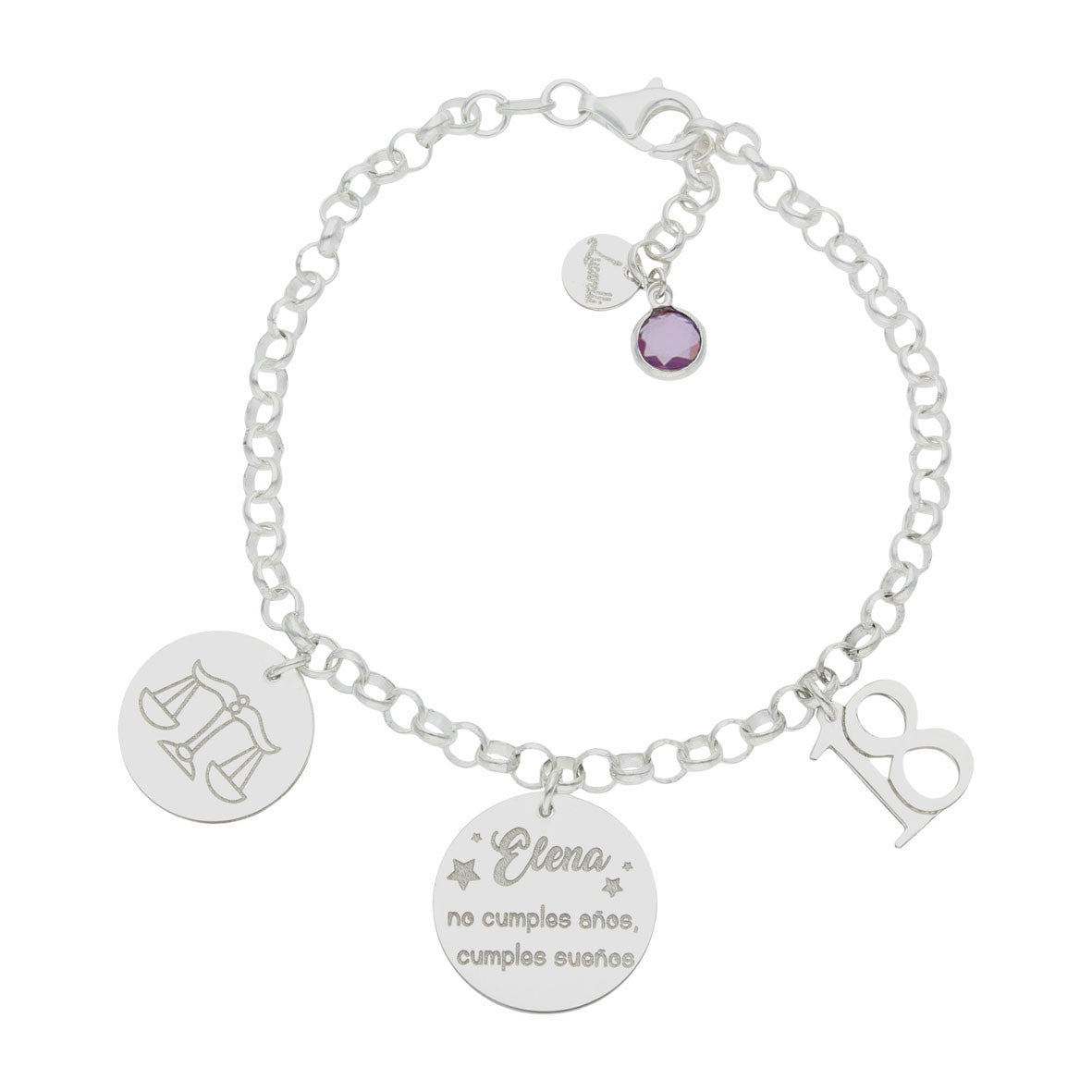 Pulsera Plata Personalizada