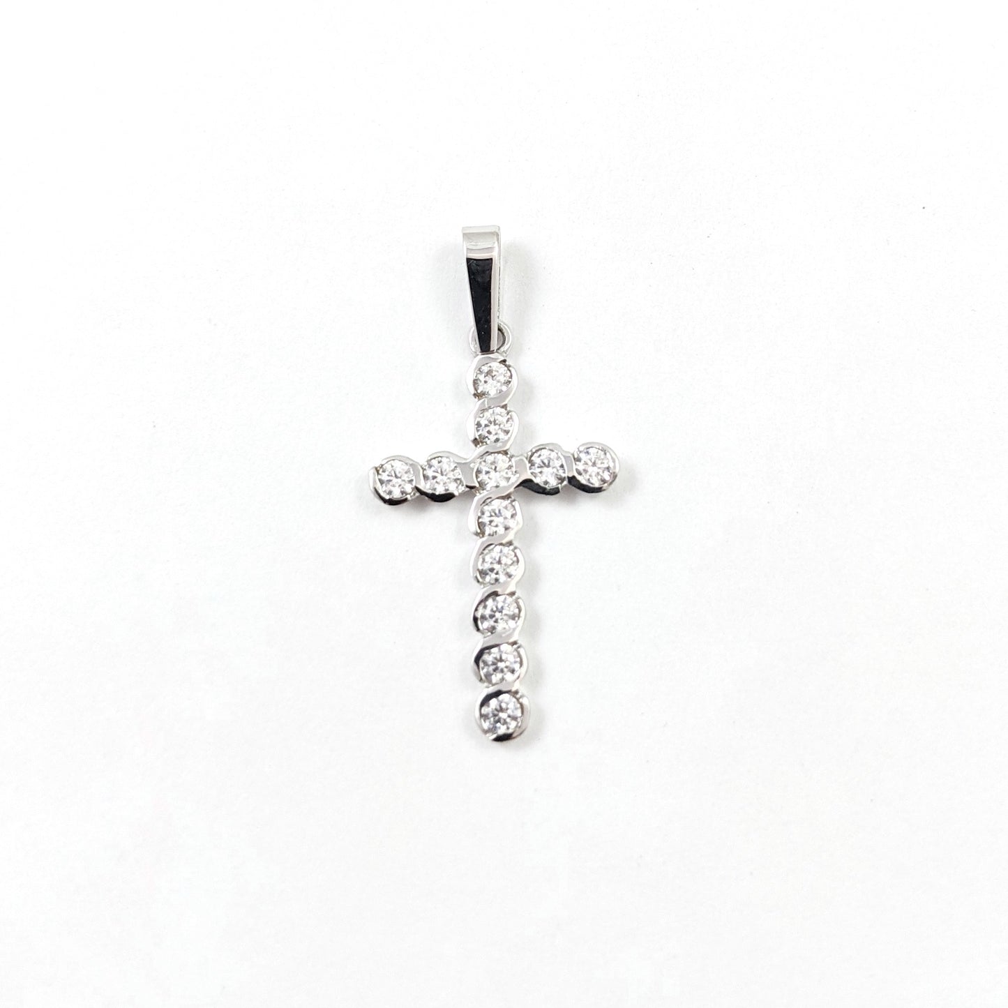 Cruz oro Blanco