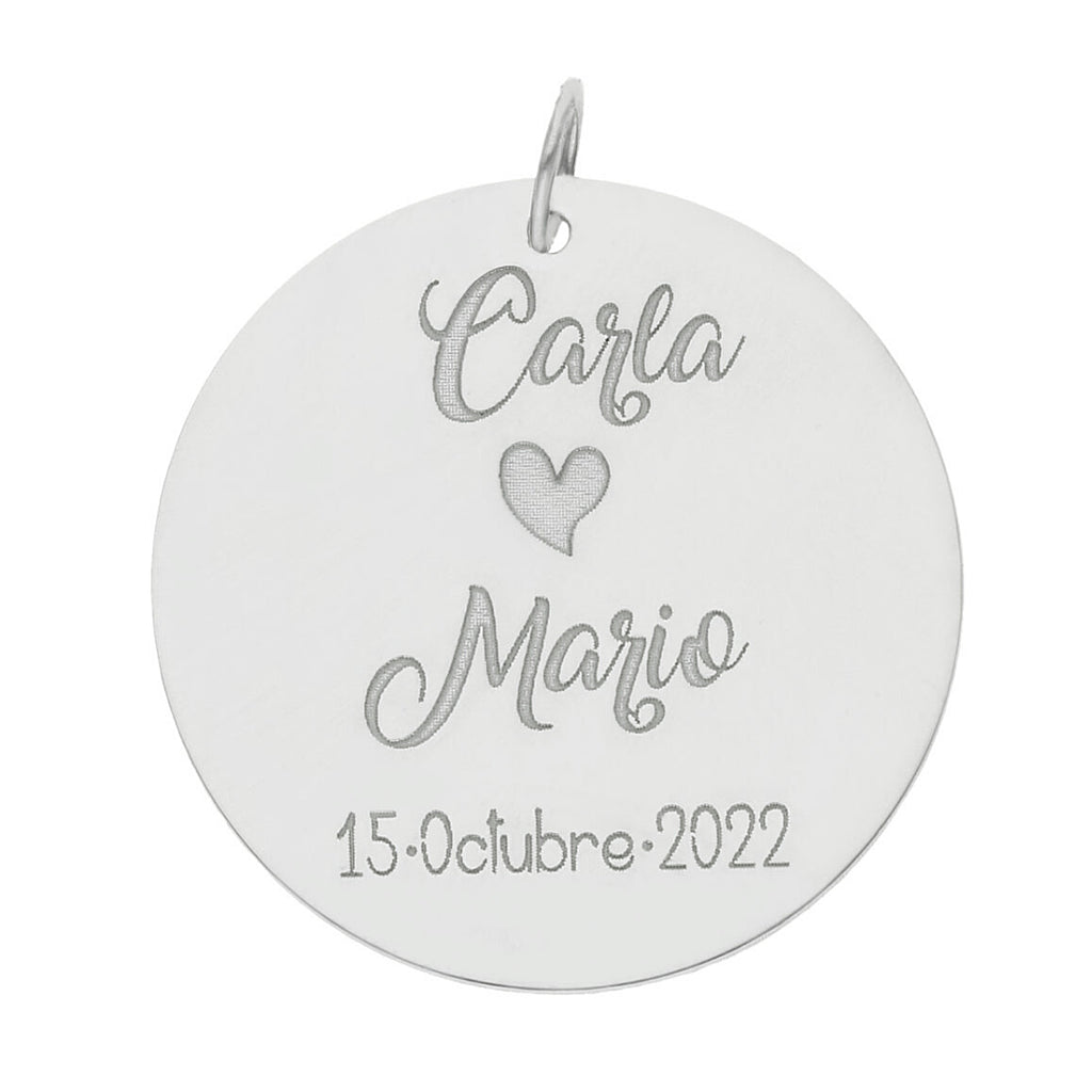 Chapa para ramo de novia