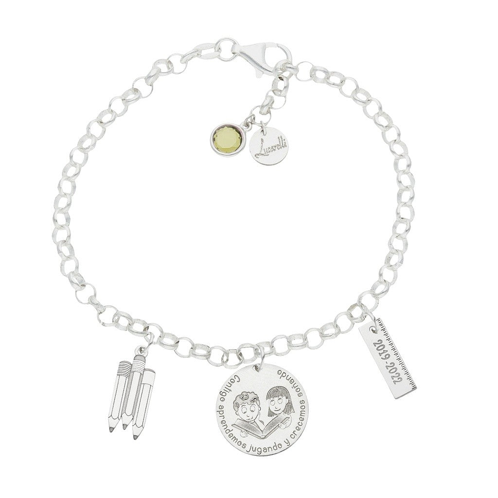 Pulsera Plata Personalizada