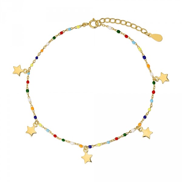 Tobillera Plata