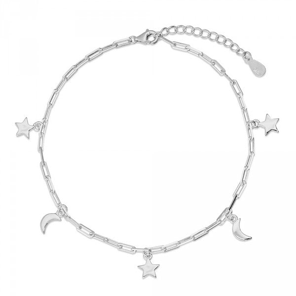 Tobillera Plata