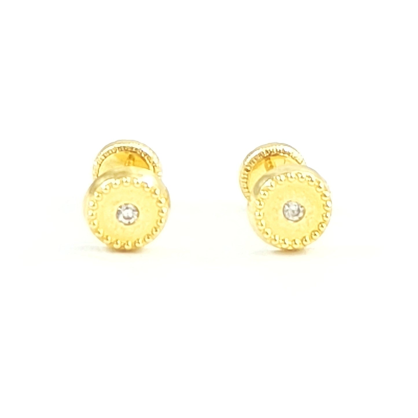 Pendientes oro bebé