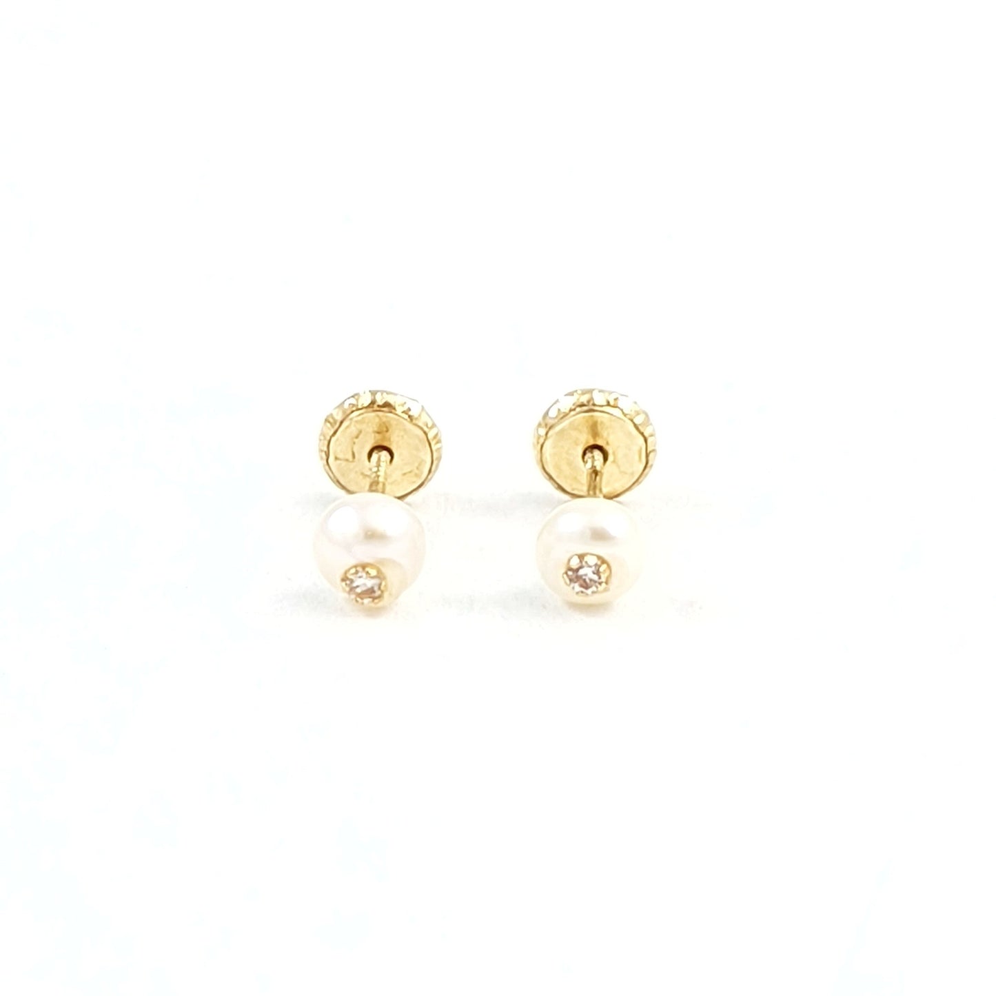 Pendientes oro bebé