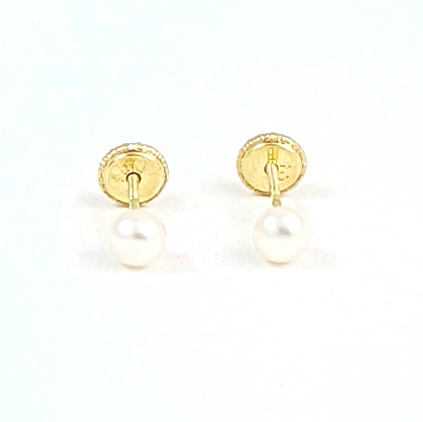 Pendientes oro bebé