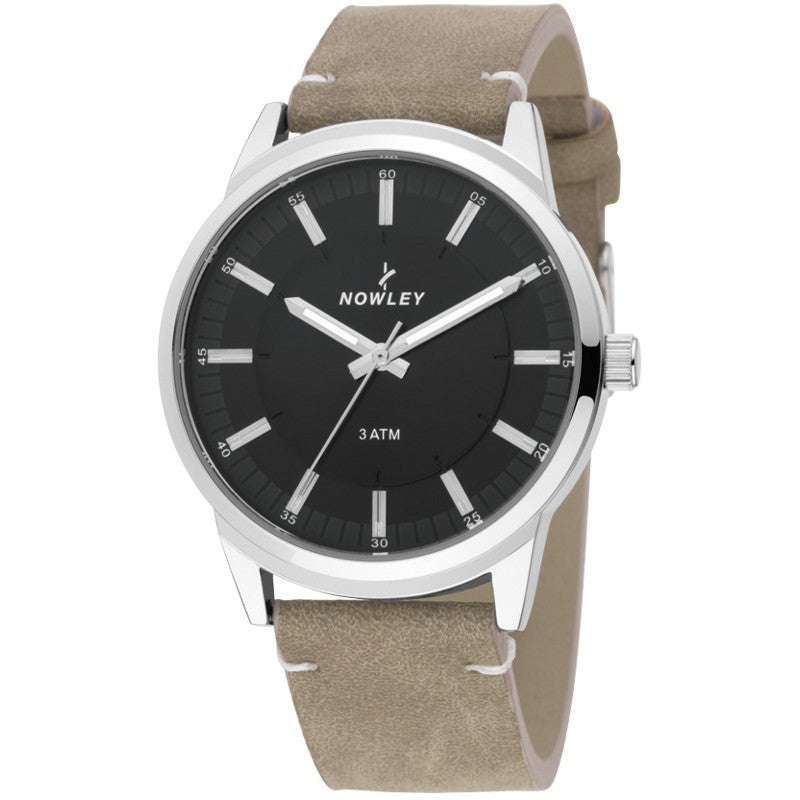 Reloj Nowley piel beige