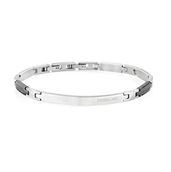 Pulsera hombre acero placa