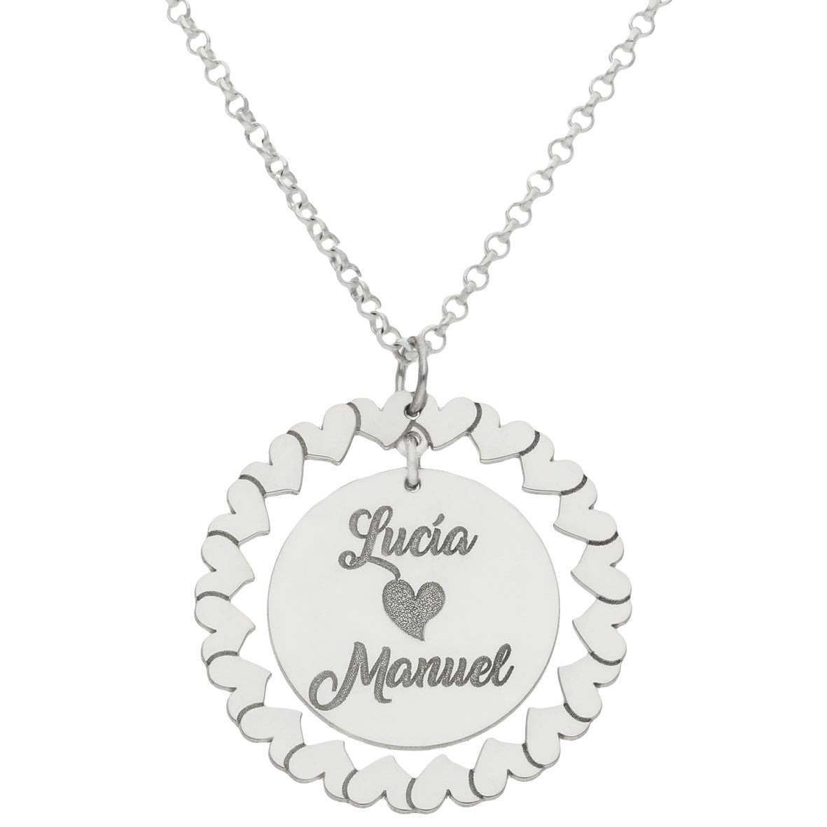 Gargantilla Plata Personalizada