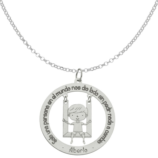 Gargantilla Plata Personalizada