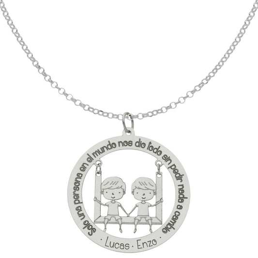 Gargantilla Plata Personalizada