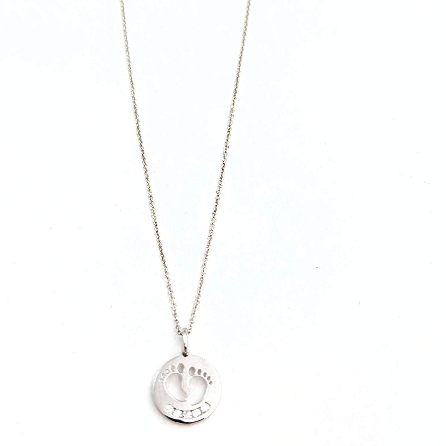 COLGANTE ORO BLANCO