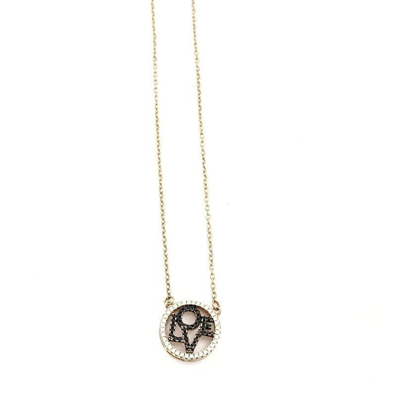 Colgante Plata Love