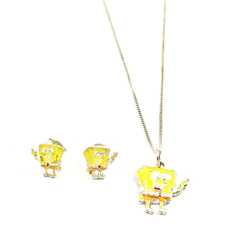 Conjunto Plata Bob Esponja